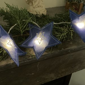 Guirlande lumineuse bleue